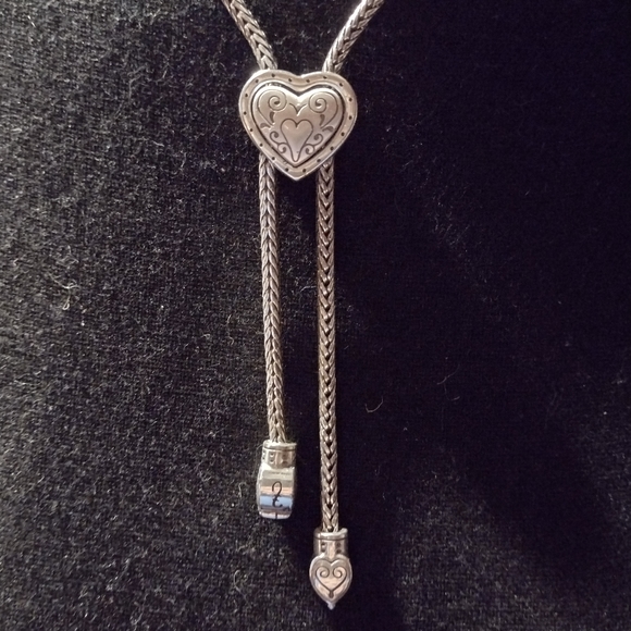 Brighton Jewelry - Brighton ladies silver bolo necklace